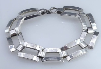 Auktion 356<br>835er Silber-Armband, 18,9gr., L-19cm [1]