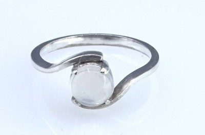 Auktion 356<br>Silber-Ring mit Mondstein, 2gr., RG 55 [1]