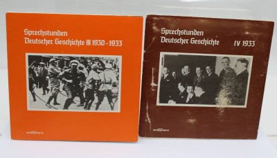 Auktion 356<br>2x Singles, Sprechstunden Deutscher Geschichte 1930-1933, Nr. 3 und 4 [1]