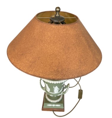 Auktion 356<br>grosse Jasper Tischlampe 