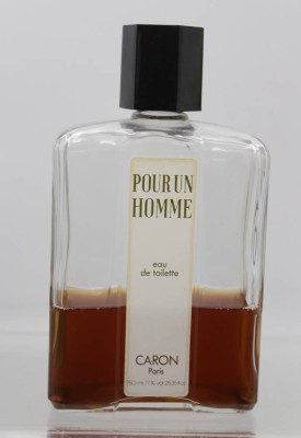 Auktion 356<br>gr. Flacon, Caron Paris, Inhalt nicht original (Alkohol?), H-21cm [1]