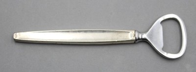 Auktion 356<br>Flaschenöffner, Georg Jensen, Sterlinggriff, Gebrauchsspuren, L-13,8cm [1]