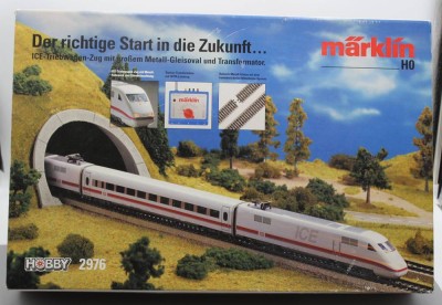 Auktion 356<br>Eisenbahnset, ICE, Märklin, H0, komplett, Funktion nicht geprüft [1]