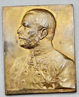 Auktion 356<br>Bronze Portrait-Plakette 