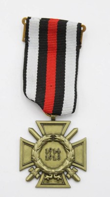 Auktion 357<br>Kriegsteilnehmer Kreuz m. Schwertern wohl Replik [1]