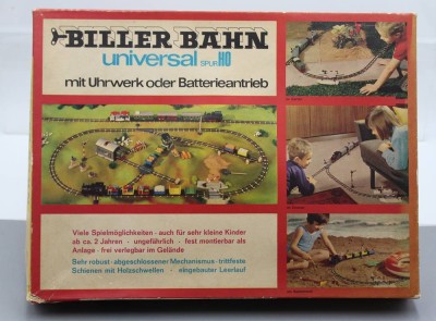 Auktion 357<br>Biller-Bahn Universal, Spur H0, anbei Karton [1]