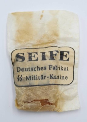 Auktion 357<br>Seife, SS-Militär-Kantine, Altersspuren [1]